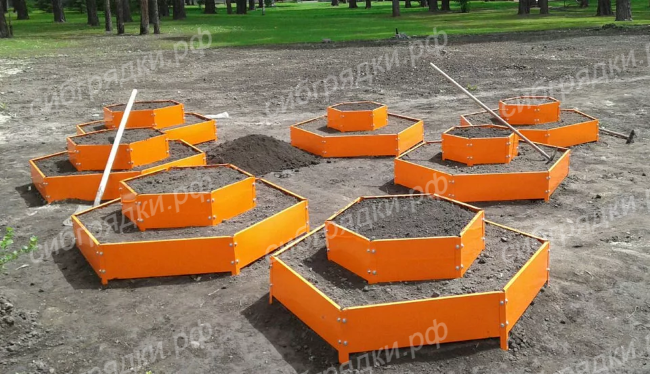 Клумба "Сота" 500 в Омске Клумба "Сота" 500 в Омске