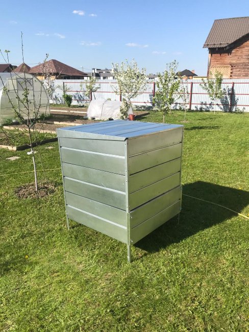 Компостер оцинкованный 1х1х1.06 в Омске Компостер оцинкованный 1х1х1.06 в Омске